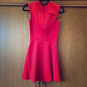 Formal Red Fit and Flare Mini Dress- Reversible!